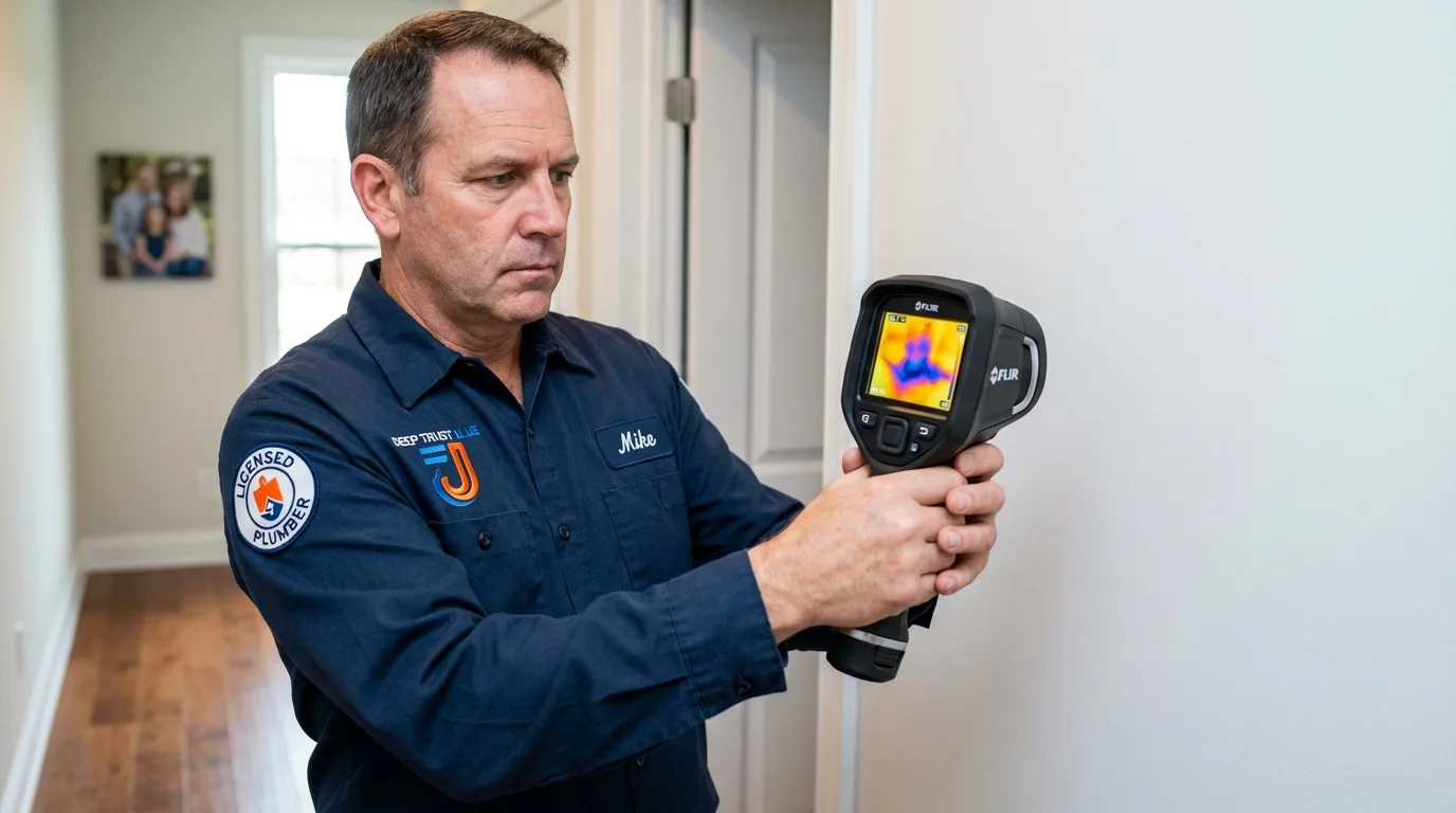 Thermal imaging leak detection by Johns Plumbing LLC in Diablo